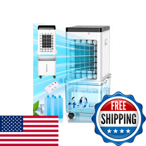 Cslmas Portable Air Conditioners 4.0 Gal Evaporative Cooling Fans That Blow