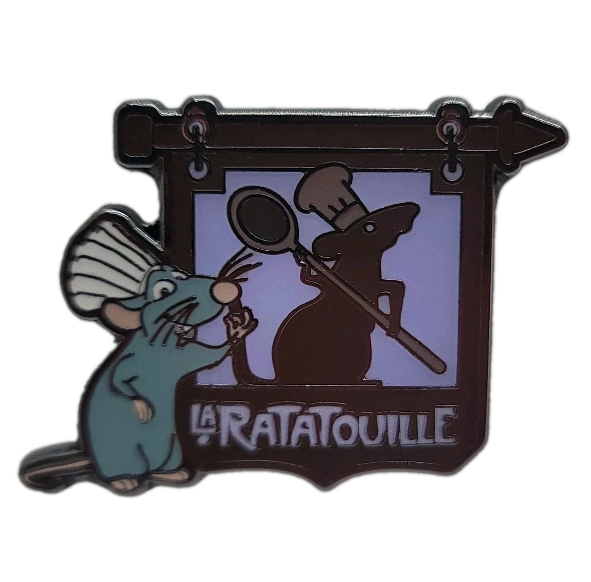 Disney Loungefly Pin Pixar Restaurants Mystery Chef Remy La Ratatouille #188767
