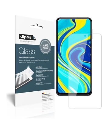 Schutzfolie für Xiaomi Redmi Note 9 Pro Max Folie Anti-Shock 9H Displayschutz