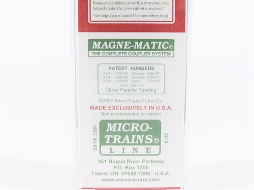 N Micro-Trains MTL NSC 02-65 CORP Central Oregon & Pacific 40' Box Car #351 - Picture 5 of 6