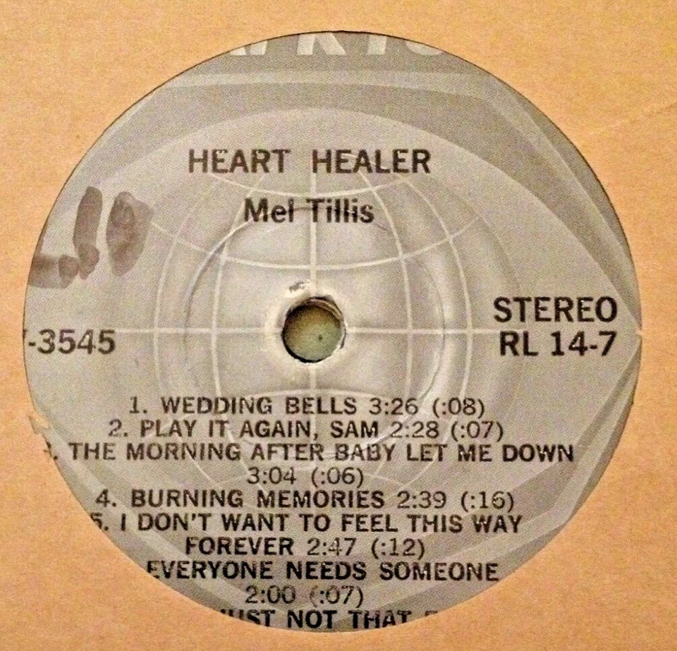 RADIO SHOW: AFN 14-7 GENE WATSON "PAPER ROSIE" & MEL TILLIS "HEART HEALER" - Image 2 of 2