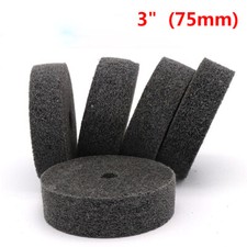 3" inch 75mm Nylon Fiber Polishing Wheel Buffing Sanding Pad for Bench Grinder