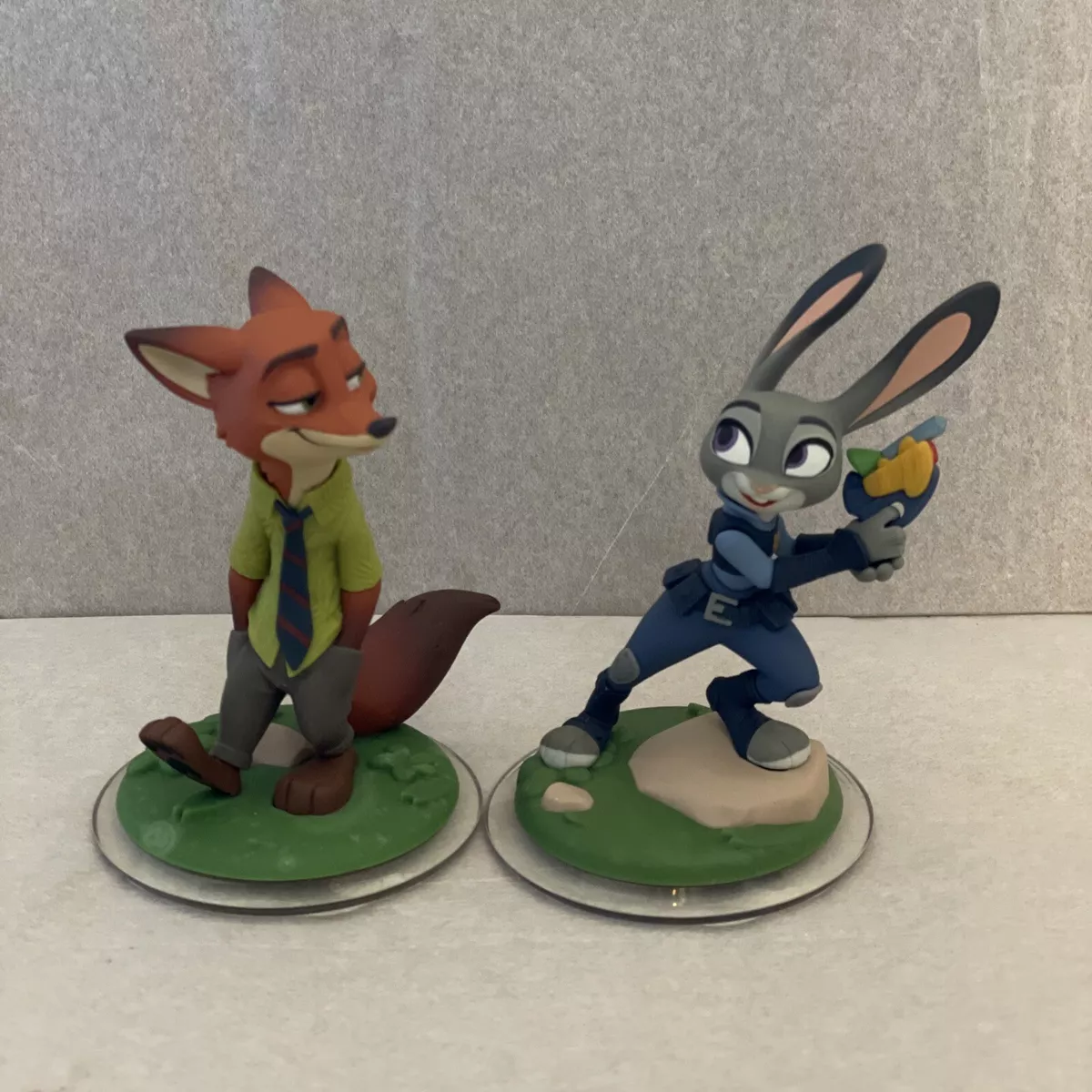 NICK WILDE JUDY HOPPS 3.0 Disney Infinity Characters Zootopia Bunny Fox