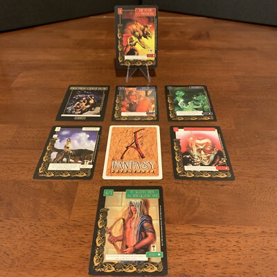 Fantasy Adventures CCG Lot Of 8 Promo Cards Rare