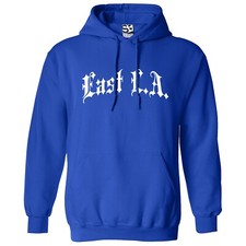 East L.A. Thug HOODIE | Los Angeles Gothic Old English LA Hooded Sweatshirt
