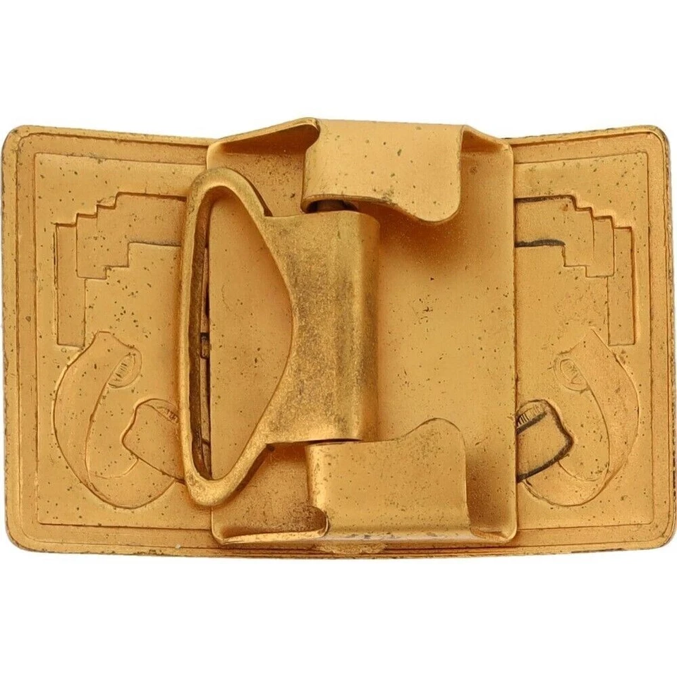 Antique New Preble County Eaton Ohio Basketball Trophy 50s NOS Vtg Belt Buckle - Image 2 of 4