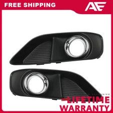 Front Fog Light Trim Kit For 2012-2014 Chrysler 300 SRT8 SRT8 Core