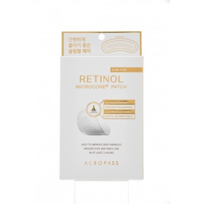 ACROPASS Retinol Microcone Patch - Slim Type 2 patches x 3 pouches