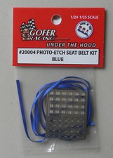 1/24-1/25 Photo-Etch Blue Seatbelt Detail Gofer Racing 1:24 1:24 Scale 20004