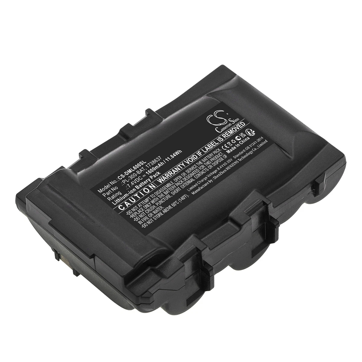 Cameron Sino Batteria Ricaricabile Ni-MH 3.6V 700mAh Per Topcom Twintalker 3700 E Babytalker (verde)