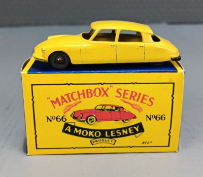Moko Lesney Matchbox MB66a Citroen DS19 Original Box NM | eBay