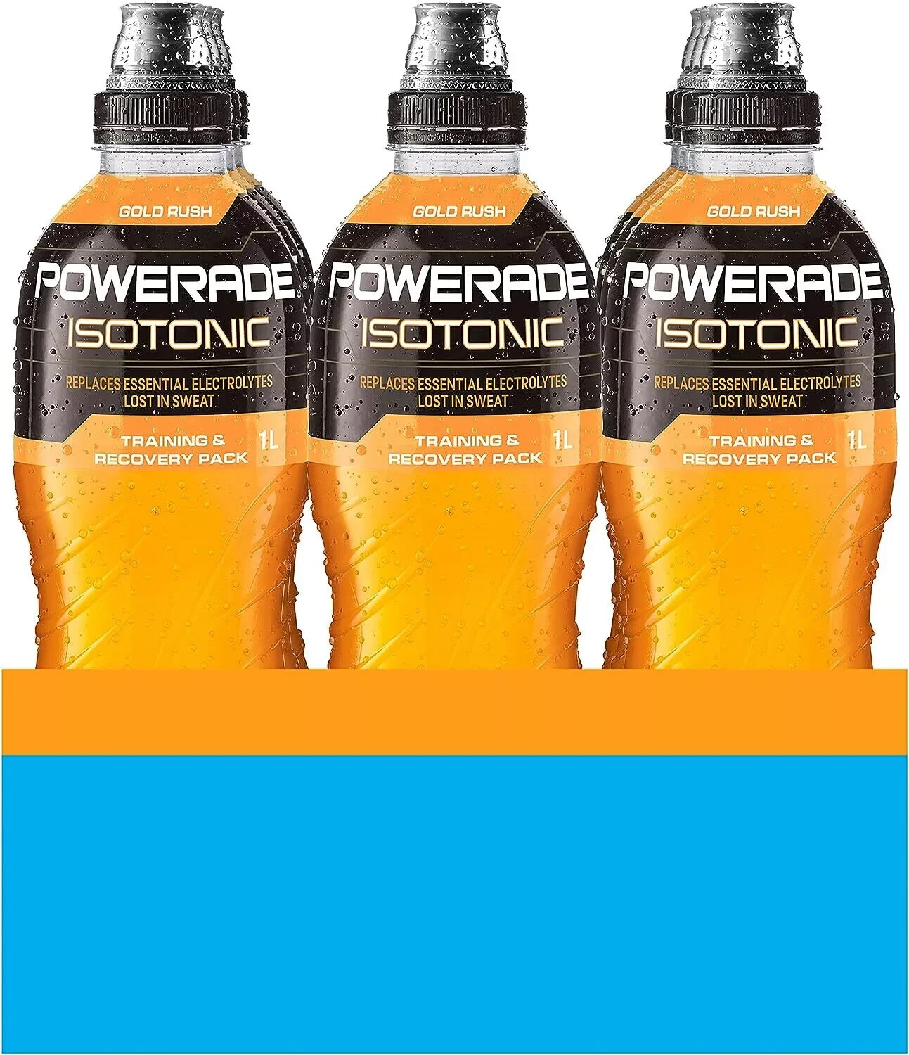 Powerade ION4-Sports Drink Multipack Sipper Cap Bottle 12 x 1L — image 2