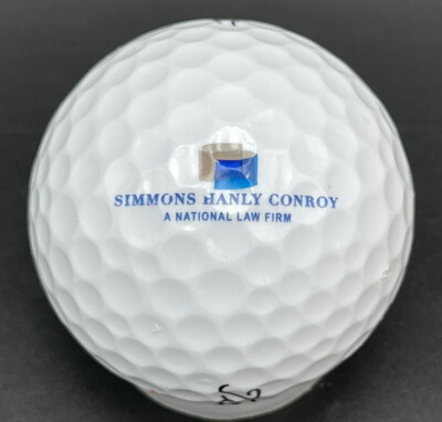 Simmons Hanly Conroy A National Law Firm Logo Golf Ball (1) Titleist Pre-Owned