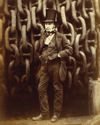 Isambard Kingdom Brunel - Engineering Giant- Photo Print 5 x 7 inches