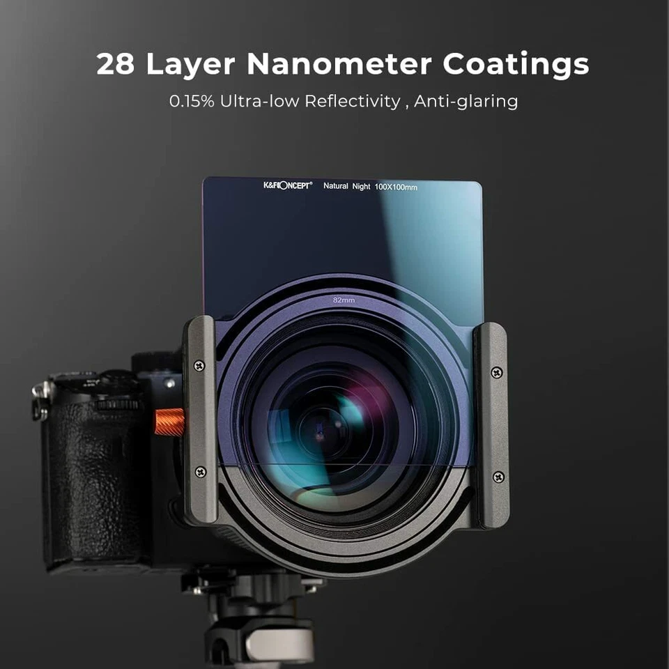 K&F Concept 100 x100mm Square Light Pollution Natural Night Filter for Sky Star - Image 3 of 4