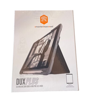 Smarter Than Most Dux Plus Duo Case iPad Air 3rd Gen And iPad Pro 10.5'' Black