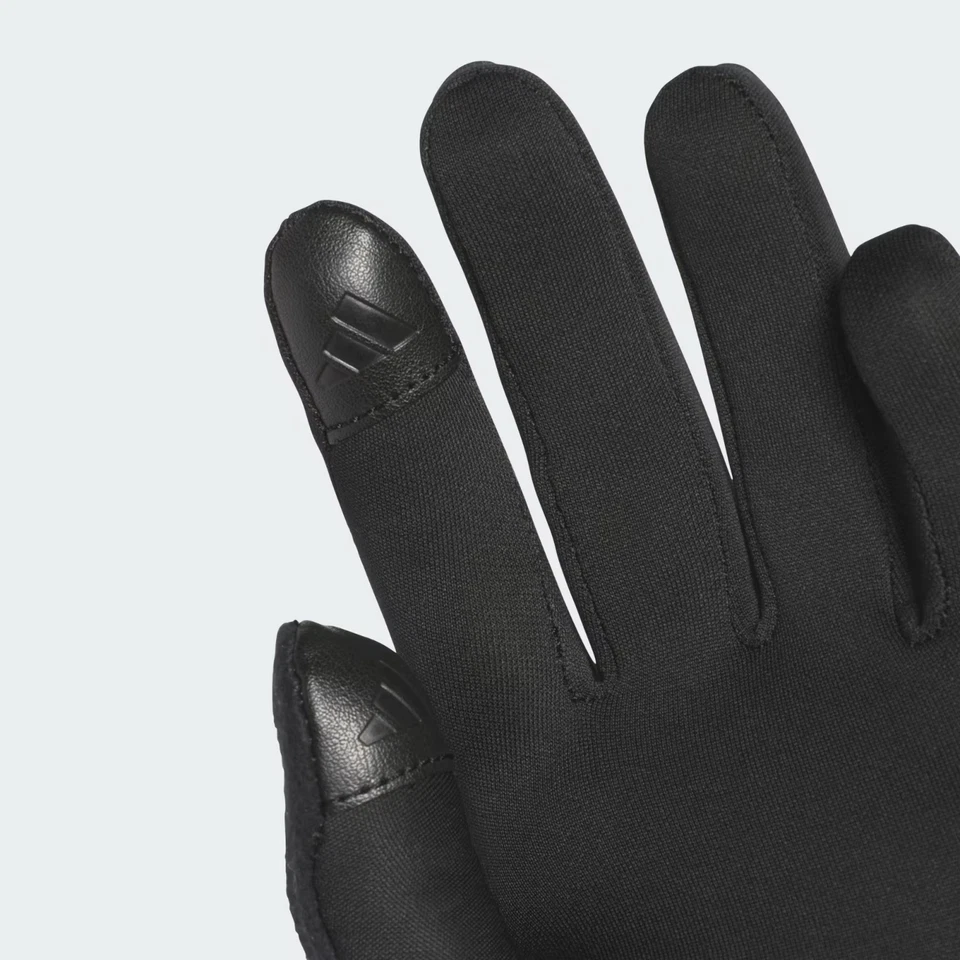 NUEVO CON ETIQUETAS MUJER Adidas JJ9472 AMP PRINCIPAL FRÍO RDY NEGRO CORRER PANTALLA TÁCTIL GUANTES $35 Foto 3 de 3