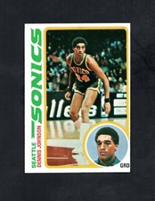 1978 Topps Dennis Johnson RC #78 ~~ Boston Celtics HOF  ~~ Sharp!  