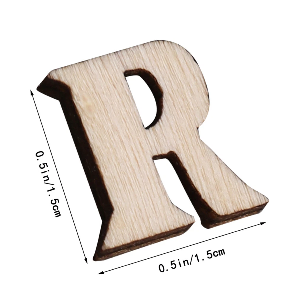 small wooden letters for crafts Wooden Letters Number Sizes 15mm Small MDF  Mini