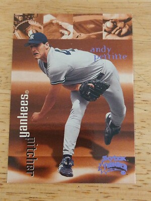 1999 Skybox Thunder-Andy Pettitte Rant parallel New York Yankees