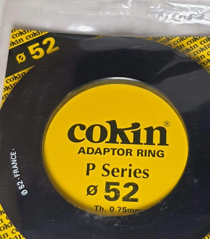 Genuine Cokin P Series 52mm Adapter Ring P452 Made in France Thread to P System - Image 2 of 4