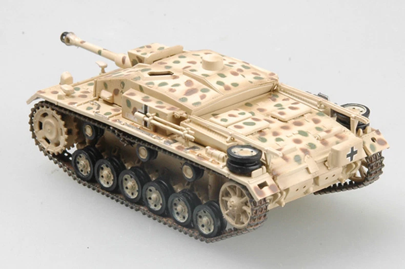 Easy Model 1/72 Germany Stug III Ausf.F ,Italy 1943 Plastic Tank Model #36147 - Image 3 of 4