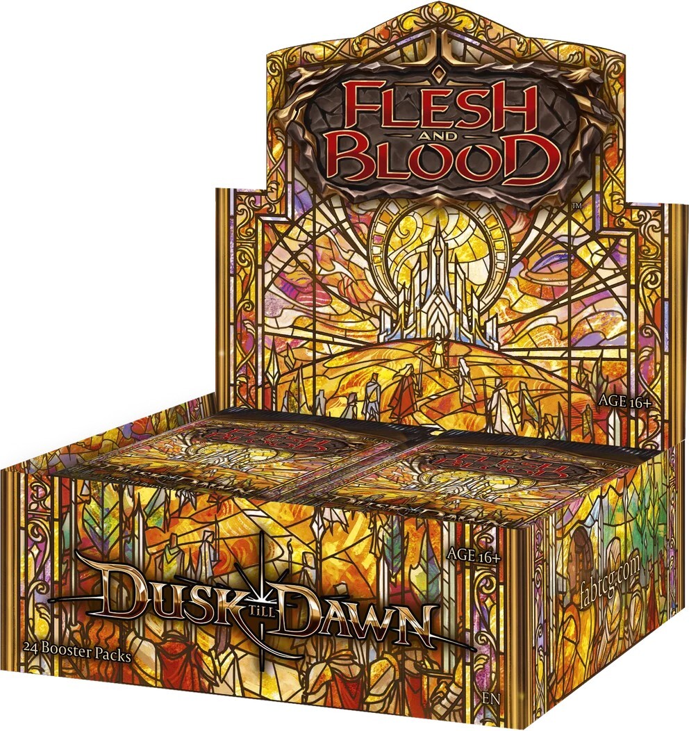 Flesh And Blood TCG: Dusk till Dawn Booster Box 24 Packs New Factory Sealed