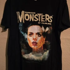 Famous Monsters of Filmland Bride of Frankenstein short sleeve shirt KV31522