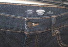 OLD NAVY Skinny Adjuste Dark Blue Denim Jeans Size 6 Short Contrast Stitched — photo 8