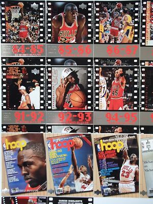 レア90S UPPERDECK JORDAN RETIREMENT CARD 1999 Upper Deck Michael Jordan Retirement CARD SET (Complete 23
