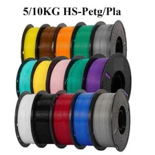 5/10KG High Speed PLA PETG for 3D Printer Lab Filament 40-500mm/s Printing