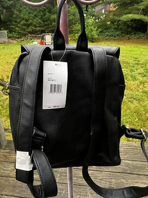 Betsey Johnson Black Backpack BM19670 School Bag | eBay display picture 1