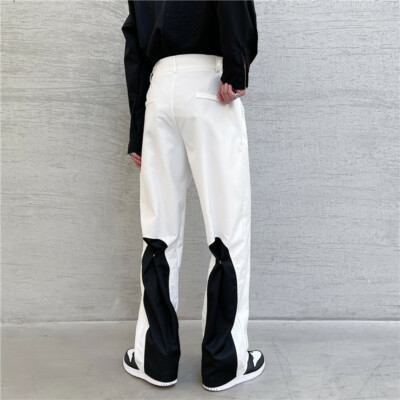 Herren Haremshose Neuheit Design Streetwear Freizeit gerades Bein Hose