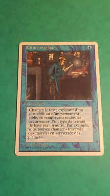 MTG Magic 4ED - Magical Hack/Rature magique, French/VF
