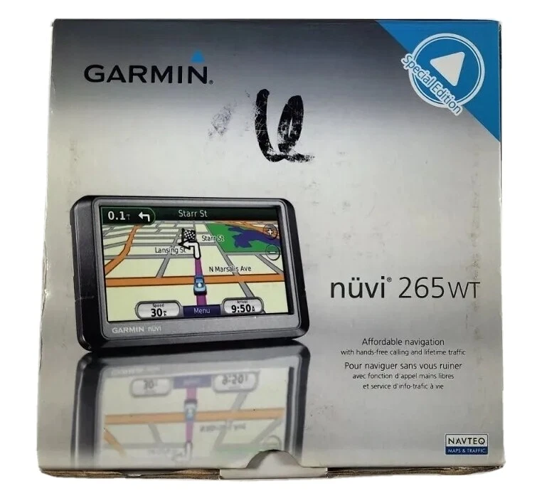 Garmin Nüvi 265WT 4.3-Inch Bluetooth Portable GPS Navigator FM Traffic Receiver - Image 2 of 4