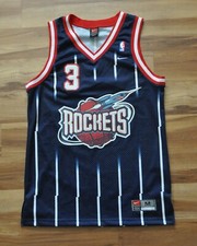 Steve Francis Houston Rockets Nike Jersey Swingman Blue Sewn NBA Men M Medium