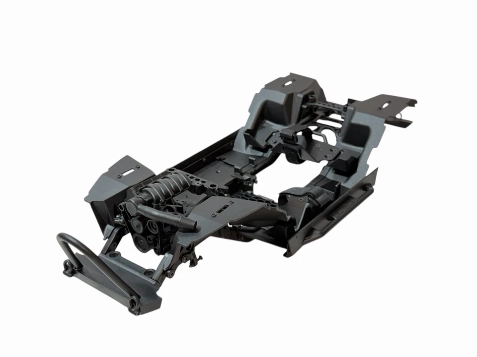 New Axial SCX10 lll Jeep CJ-7 Complete Stock 1/10 Crawler Chassis Frame - Image 3 of 4