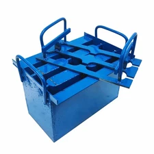 Manual Hollow Soil Block Brick Molding Machine Interlocking Brick Maker 110V
