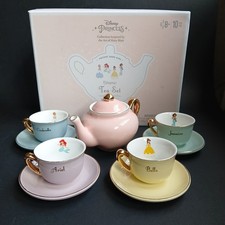 Pottery Barn Kids Disney Princess Ceramic Tea Set Inspired By Mary Blair READ