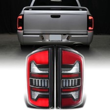for Dodge Ram 1500 2500 3500 2002-2006 Full LED Tail Lights Assembly Black
