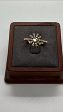 A Stunning Certified Argyle Champagne Diamond Ring 0.5ct 9k Yellow Gold P-Q