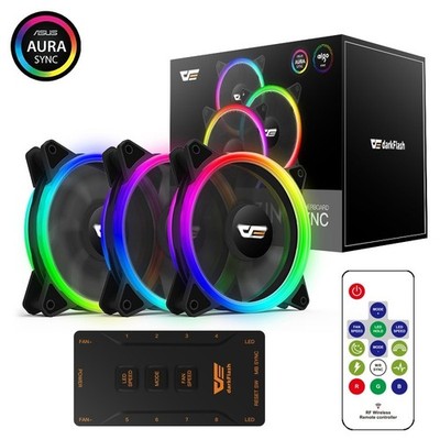 DarkFlash DR12 PRO Version 3IN1 120mm ARGB LED Quiet High Airflow