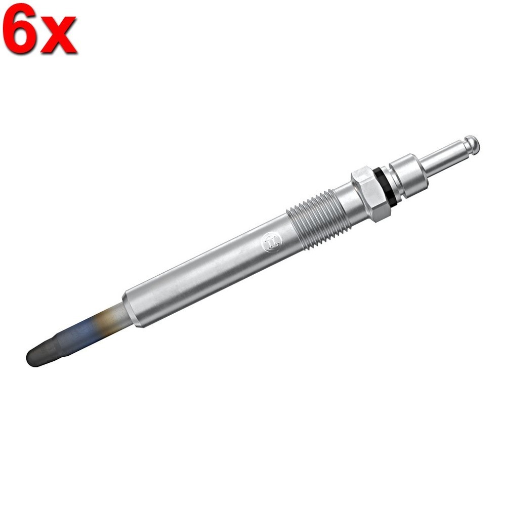 BOSCH 6x Glow Plugs For MERCEDES S202 W202 S124 W124 93-01 0250201035