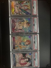 2025 Peach Momoko Boa Hancock, O-nami, Yamato, And Black Maria Psa 10