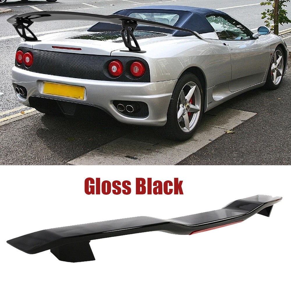 For Ferrari 360 Modena Gloss Black Finish 53" GT Style Rear Trunk Spoiler Wing