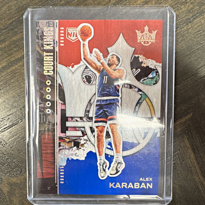Panini 2025-26 Court Kings Basketball Alex Karaban #53 Serial #/199 UConn