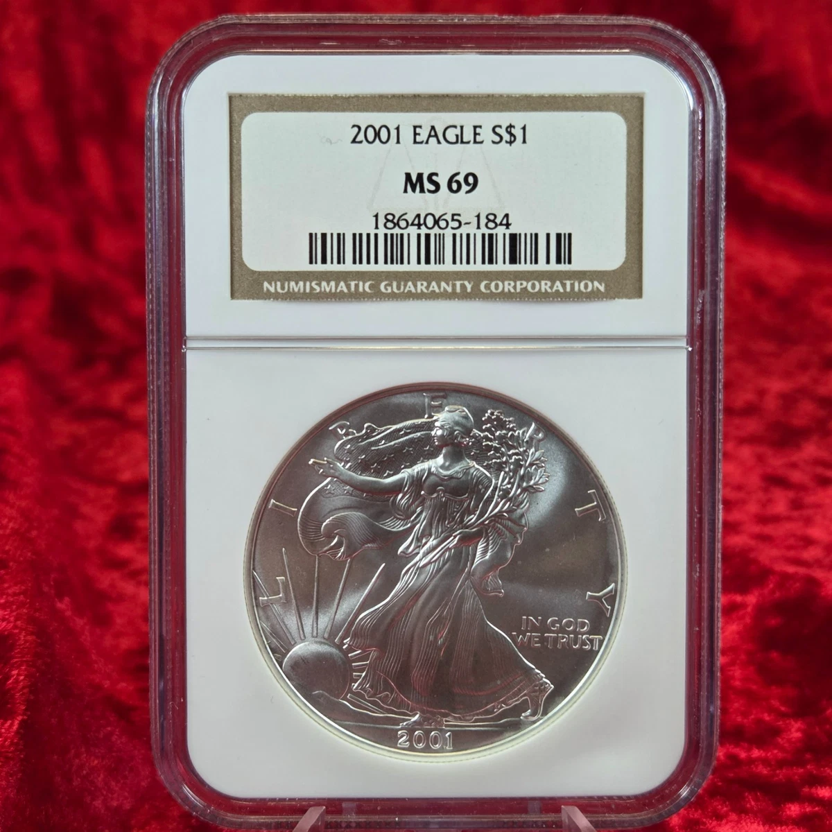 American Eagle MS 69 Graded 2001 Silver Bullion Coins for sale | eBay