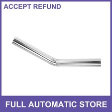 45 Degree Mandrel Exhaust Pipe Diy Custom 2.25od 11.81 Leg Stainless Steel