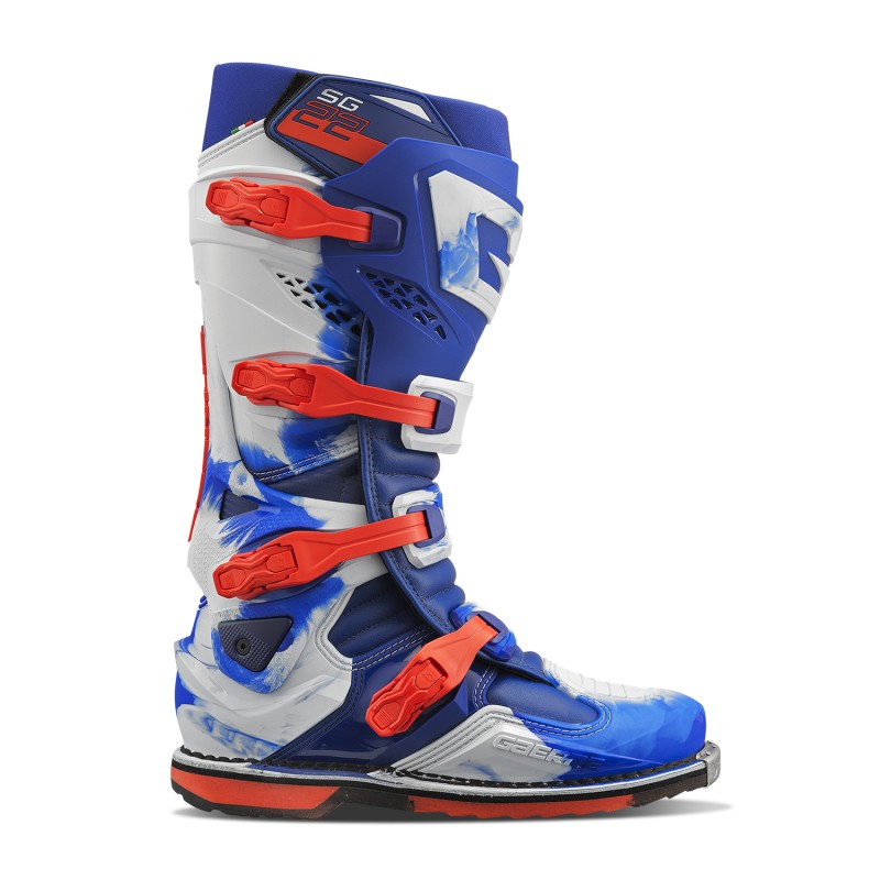 Gaerne Fits SG22 Hurricane Size 12 Motocross Boots - Advanced