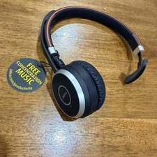 Jabra Evolve 65 UC Mono Wireless Bluetooth Headset NEW w/ Case  Charger